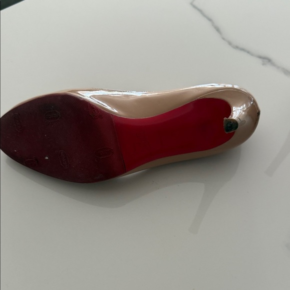 Christian Louboutin Nude Heels - Picture 4 of 5